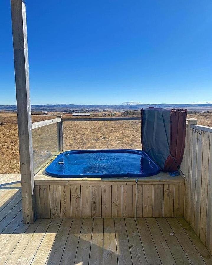 Blue View Cabin 3A With Private Hot Tub Reykholt  Dış mekan fotoğraf